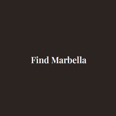 Find Marbella
